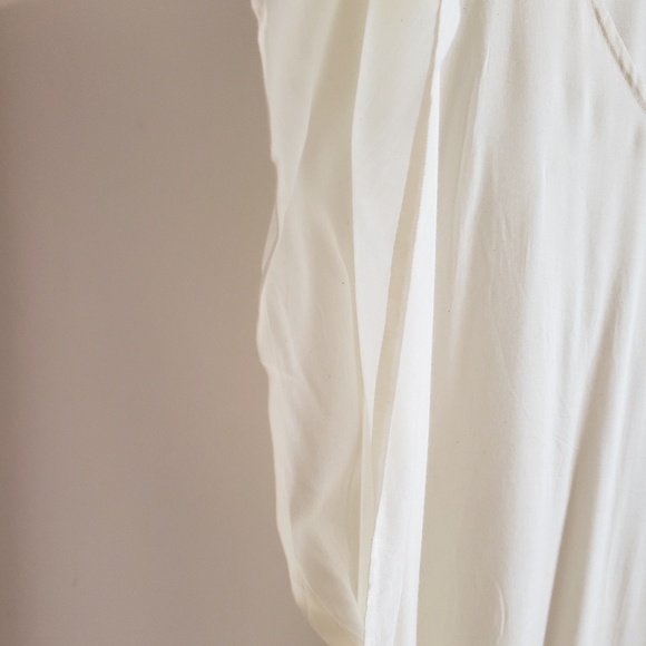 Institut Esthederm Paris Beach Wrap Cream Coral Toggles Boho Hippie 100%Viscose - Picture 6 of 12